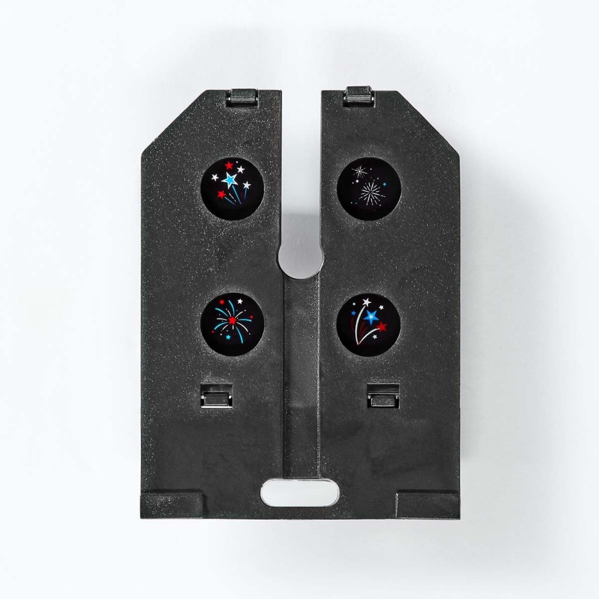 LED Świąteczny projektor zewnętrzny 5W/230V IP44