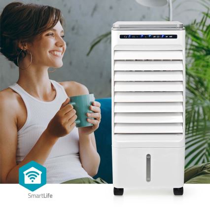 Klimatyzer 65W/230V Wi-Fi Tuya biały + pilot zdalnego sterowania