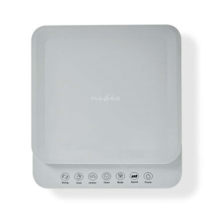 Klimatyzer 65W/230V Wi-Fi Tuya biały + pilot zdalnego sterowania