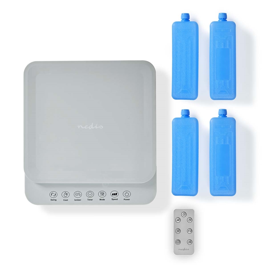 Klimatyzer 65W/230V Wi-Fi Tuya biały + pilot zdalnego sterowania
