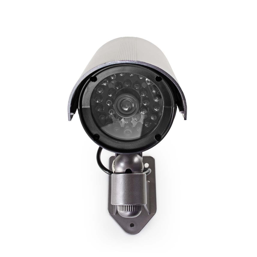 LED Makieta kamery bezpieczeństwa 2xAA IP44