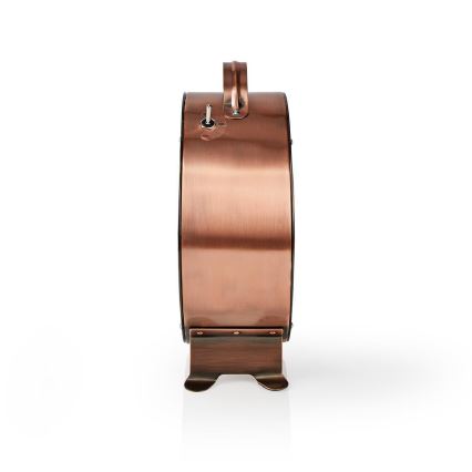 Wentylator stołowy RETRO 20W/230V miedziany ø25 cm