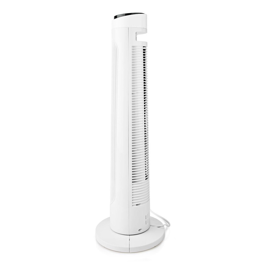 Wentylator wieżowy 50W/230V biały + zdalne sterowanie