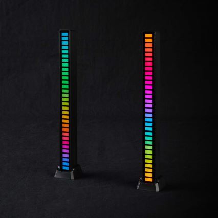 ZESTAW 2x LED RGB Ładowalna lampa biurkowa LED/250 mAh