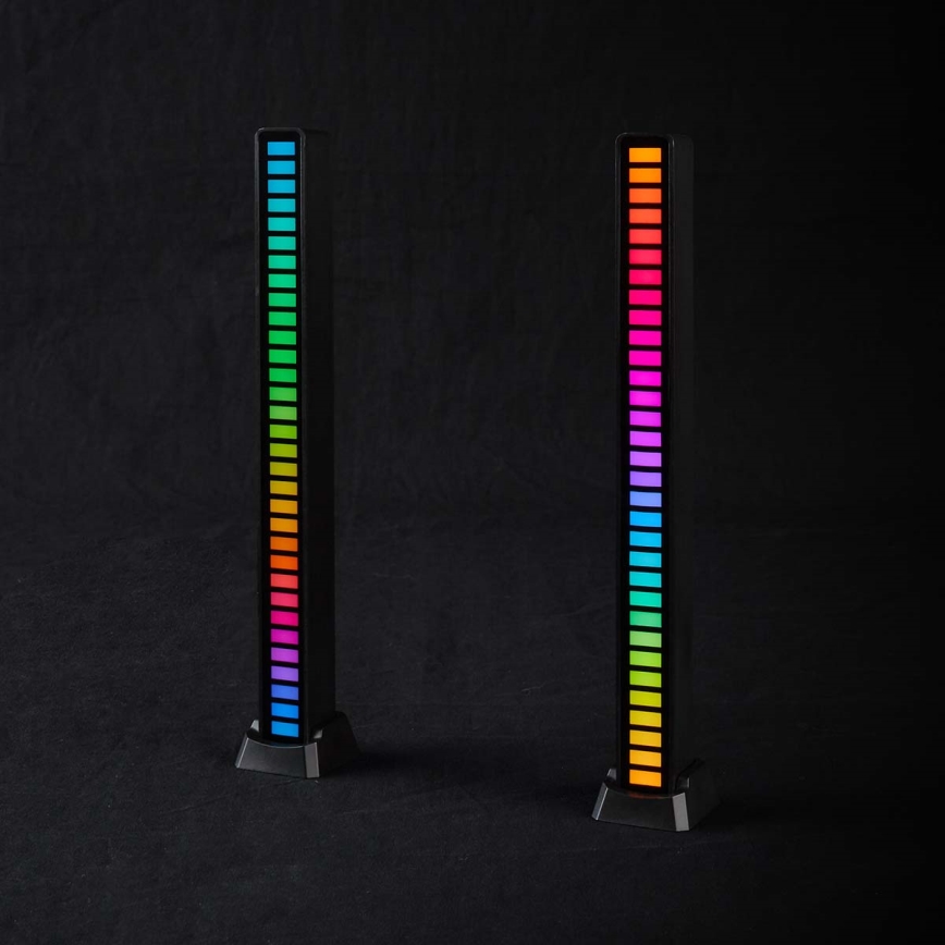 ZESTAW 2x LED RGB Ładowalna lampa biurkowa LED/250 mAh