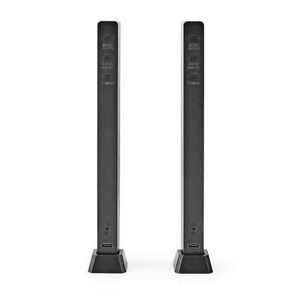 ZESTAW 2x LED RGB Ładowalna lampa biurkowa LED/250 mAh