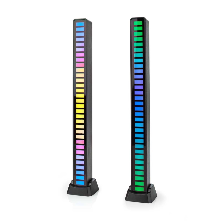 ZESTAW 2x LED RGB Ładowalna lampa biurkowa LED/250 mAh