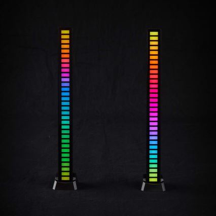 ZESTAW 2x LED RGB Ładowalna lampa biurkowa LED/250 mAh