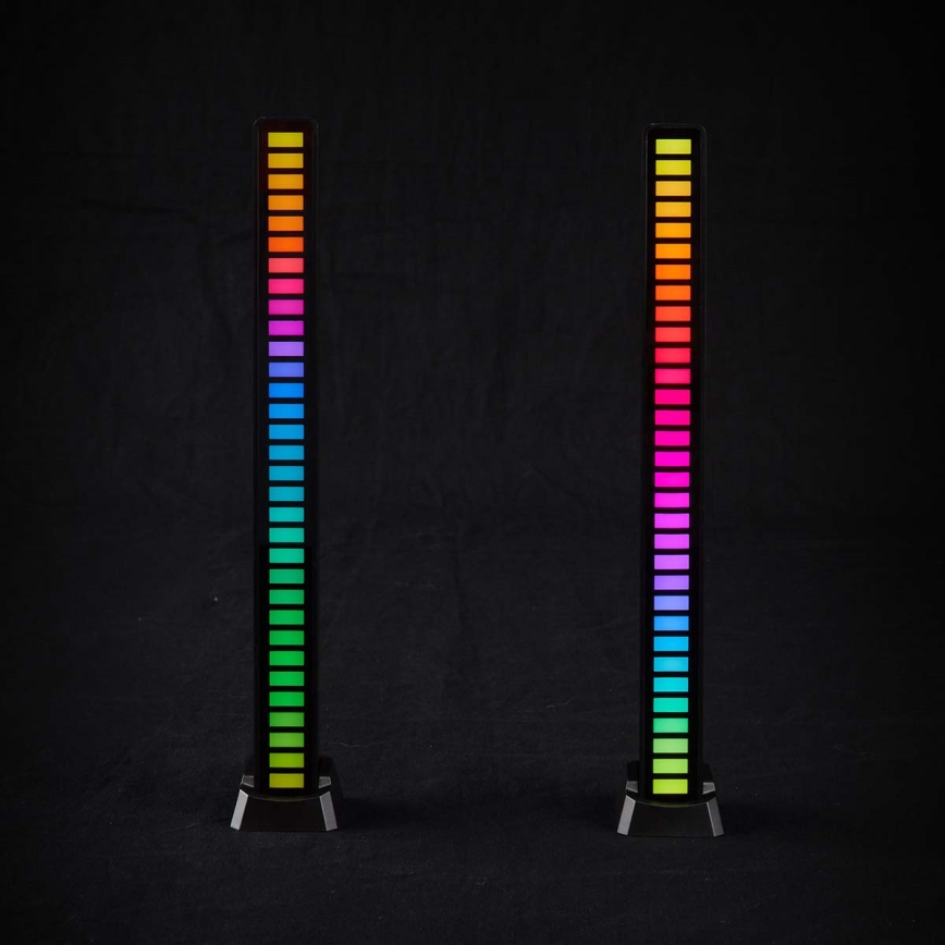 ZESTAW 2x LED RGB Ładowalna lampa biurkowa LED/250 mAh