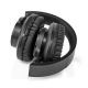 Bezprzewodowe słuchawki 200 mAh czarne