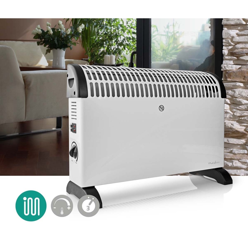 Grzejnik konwekcyjny 750-1250-2000W/230V