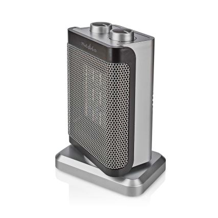 Wentylator z ceramicznym wkładem grzejnym 1000/1500W/230V srebrny