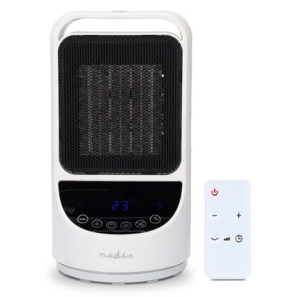 Wentylator z Grzejnik ceramiczny Smartlife 1000/1500W/230V Wi-Fi Tuya + pilot zdalnego sterowania