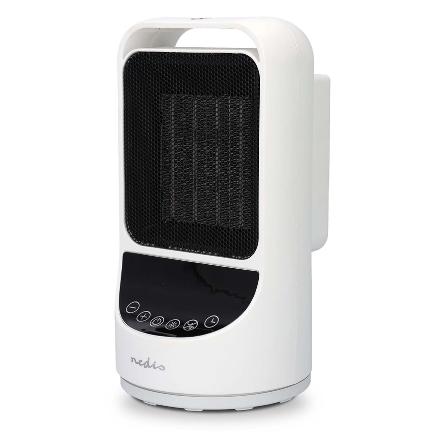 Wentylator z Grzejnik ceramiczny Smartlife 1000/1500W/230V Wi-Fi Tuya + pilot zdalnego sterowania