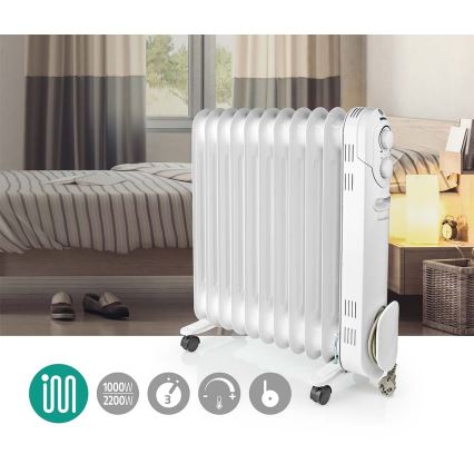 Przenośny grzejnik olejowy 2200W/230V