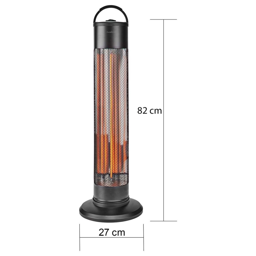 Grzejnik zewnętrzny 600-1200W/230V IP24