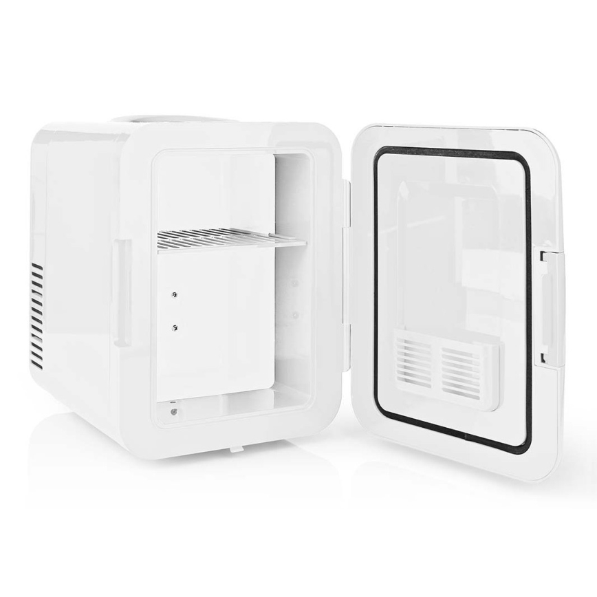 Przenośna mini lodówka 50W/230V biała