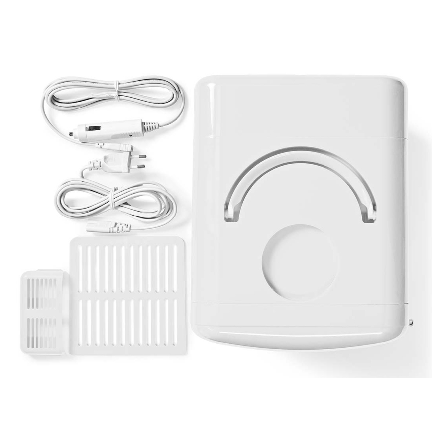 Przenośna mini lodówka 50W/230V biała