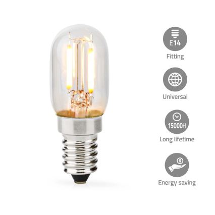 Żarówka LED do okapu T25 E14/2W/230V 2700K