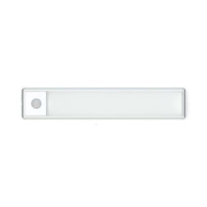 LED Akumulatorowe magnetyczne oświetlenie szafki z czujnikiem ruchu LED/1W/1100 mAh 3000K