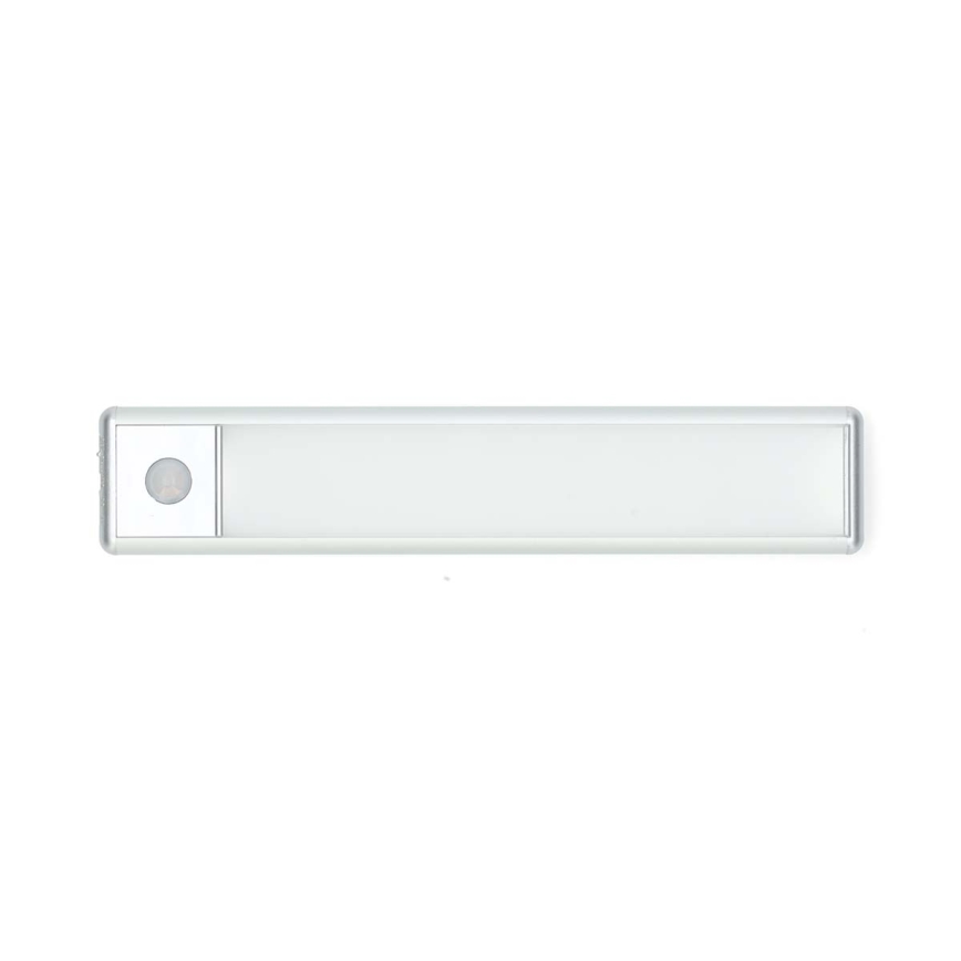 LED Akumulatorowe magnetyczne oświetlenie szafki z czujnikiem ruchu LED/1W/1100 mAh 3000K