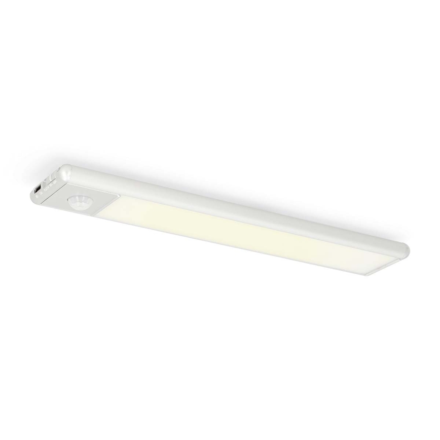 LED Akumulatorowe magnetyczne oświetlenie szafki z czujnikiem ruchu LED/1W/1100 mAh 3000K