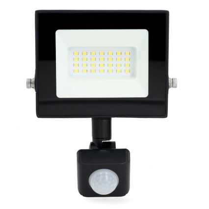 Reflektor LED z czujnikiem LED/20W/230V 4000K IP44
