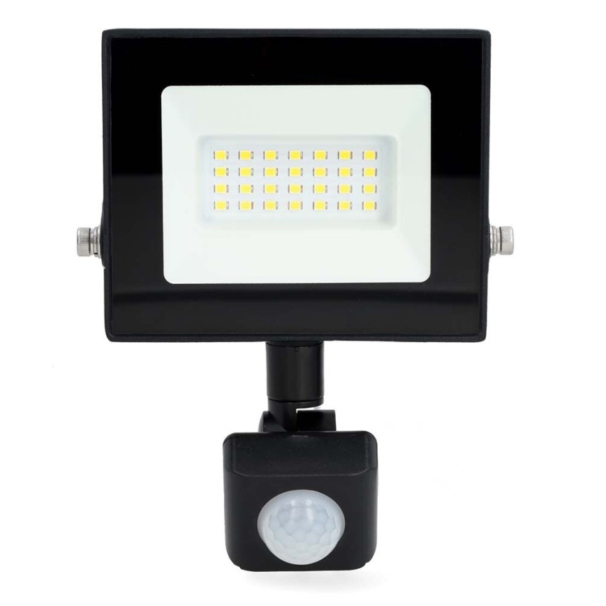 Reflektor LED z czujnikiem LED/20W/230V 4000K IP44