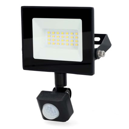Reflektor LED z czujnikiem LED/20W/230V 4000K IP44