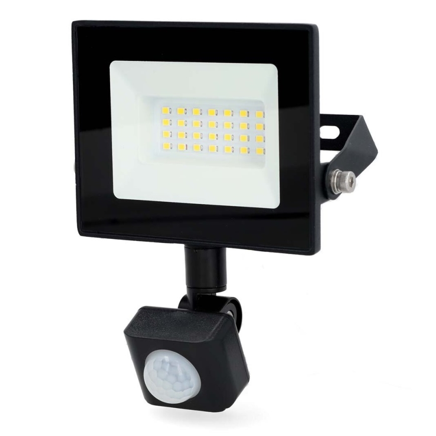 Reflektor LED z czujnikiem LED/20W/230V 4000K IP44