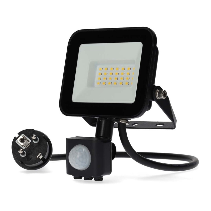 Reflektor LED z czujnikiem LED/20W/230V 4000K IP44