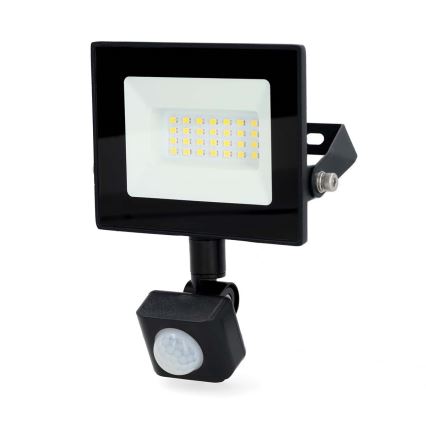 Reflektor LED z czujnikiem LED/20W/230V 4000K IP44