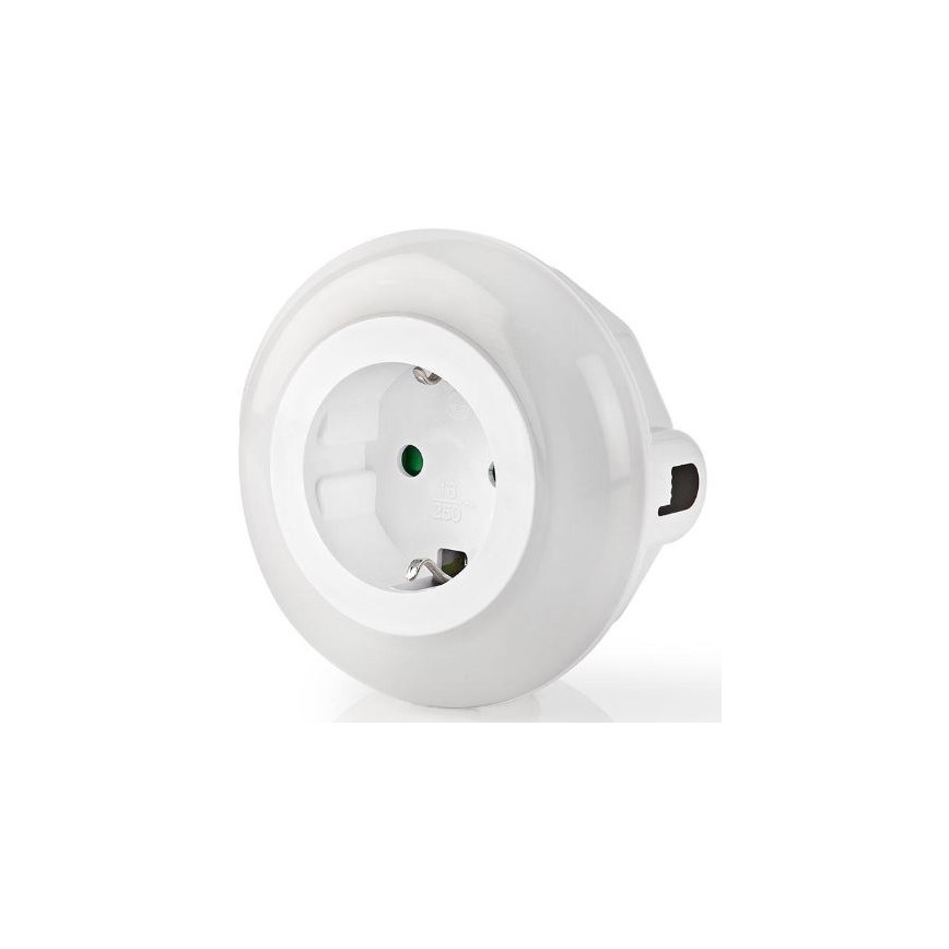 LED Lampka nocna z czujnikiem LED/0,6W/230V