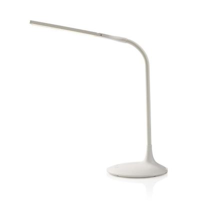 LED Lampa stołowa ściemnialna LED/6W/5V 2200 mAh biała +