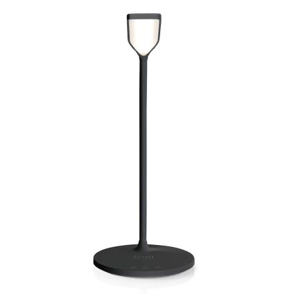 LED Ściemnialna dotykowy flexibilní Lampa stołowa z 15W bezprzewodowym ładowaniem Qi LED/5,5W/230V 2700-6500K czarny