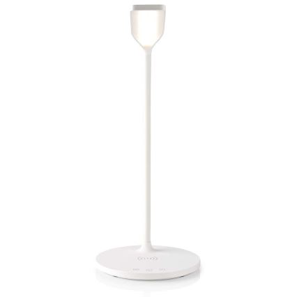 LED Ściemnialna dotykowy flexibilní Lampa stołowa z 15W bezprzewodowym ładowaniem Qi LED/5,5W/230V 2700-6500K biały