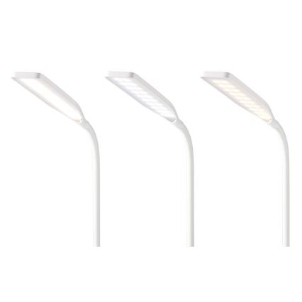 LED Ściemnialna dotykowy flexibilní Lampa stołowa z 15W bezprzewodowym ładowaniem Qi LED/5,5W/230V 2700-6500K biały