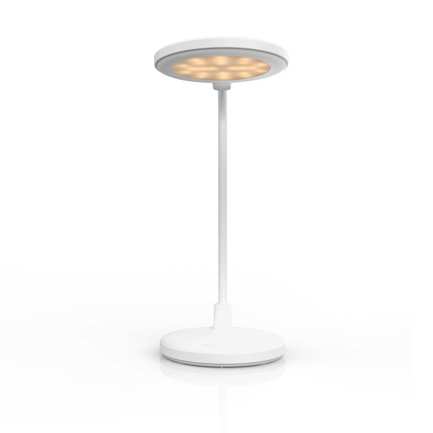 LED ściemnialna ładowalna lampa dotykowa z lusterkiem LED/6W/1200 mAh 3000/4000/5700K CRI 90 biała
