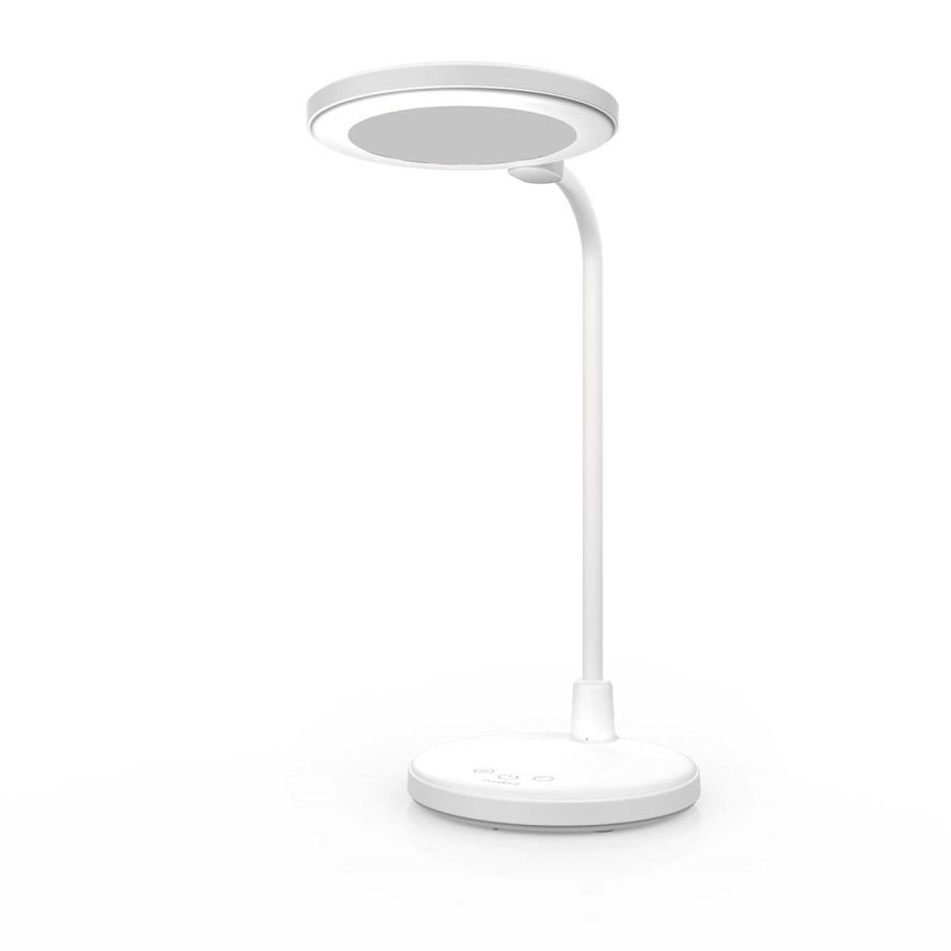 LED ściemnialna ładowalna lampa dotykowa z lusterkiem LED/6W/1200 mAh 3000/4000/5700K CRI 90 biała