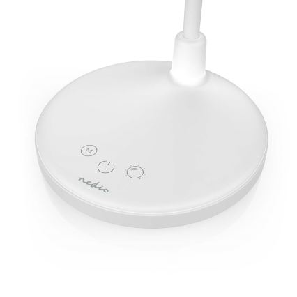 LED ściemnialna ładowalna lampa dotykowa z lusterkiem LED/6W/1200 mAh 3000/4000/5700K CRI 90 biała