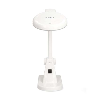 Lampka biurkowa z lupą LED/6W/230V biała