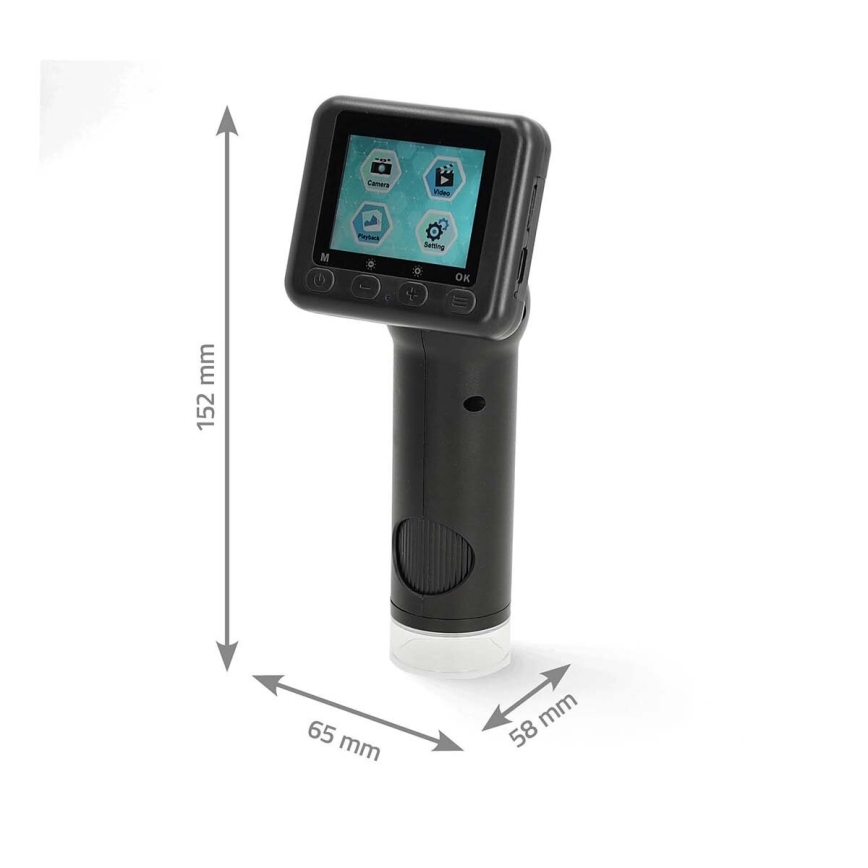 Mikroskopijna akumulatorowa kamera cyfrowa 1080p 30fps 48MP 1000 mAh