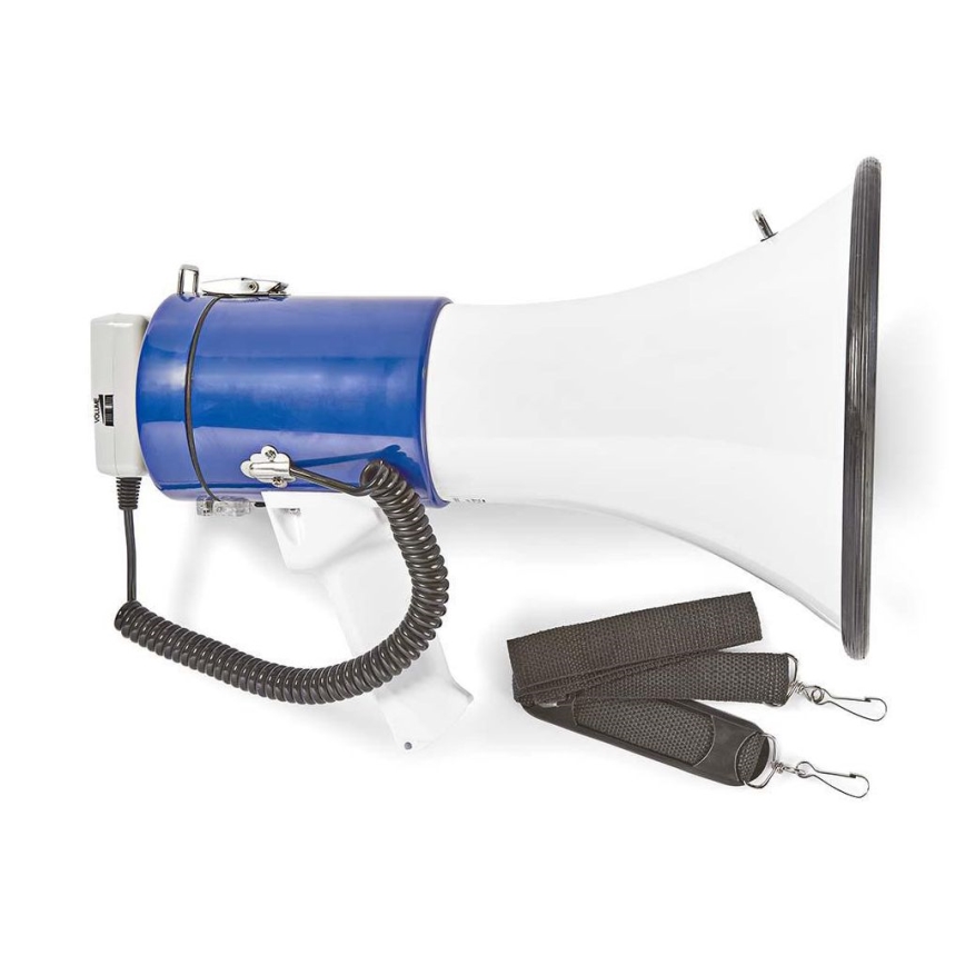 Megafon z zewnętrznym mikrofonem 25W/8xD