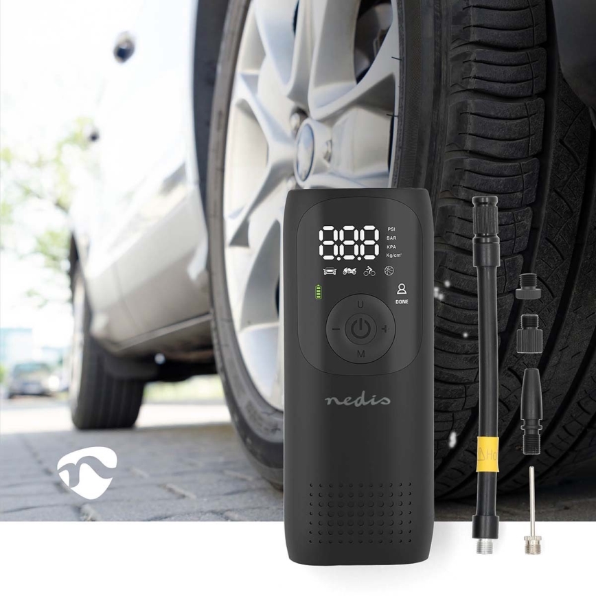 Cyfrowy kompresor kieszonkowy 4000 mAh 5V