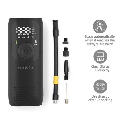 Cyfrowy kompresor kieszonkowy 4000 mAh 5V