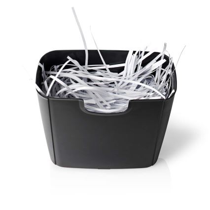 Niszczarka do papieru A4, pojemność 10 l, 230V, czarna