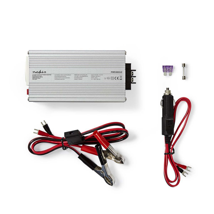 Nedis - Przetwornica napięcia 300W/24/230V