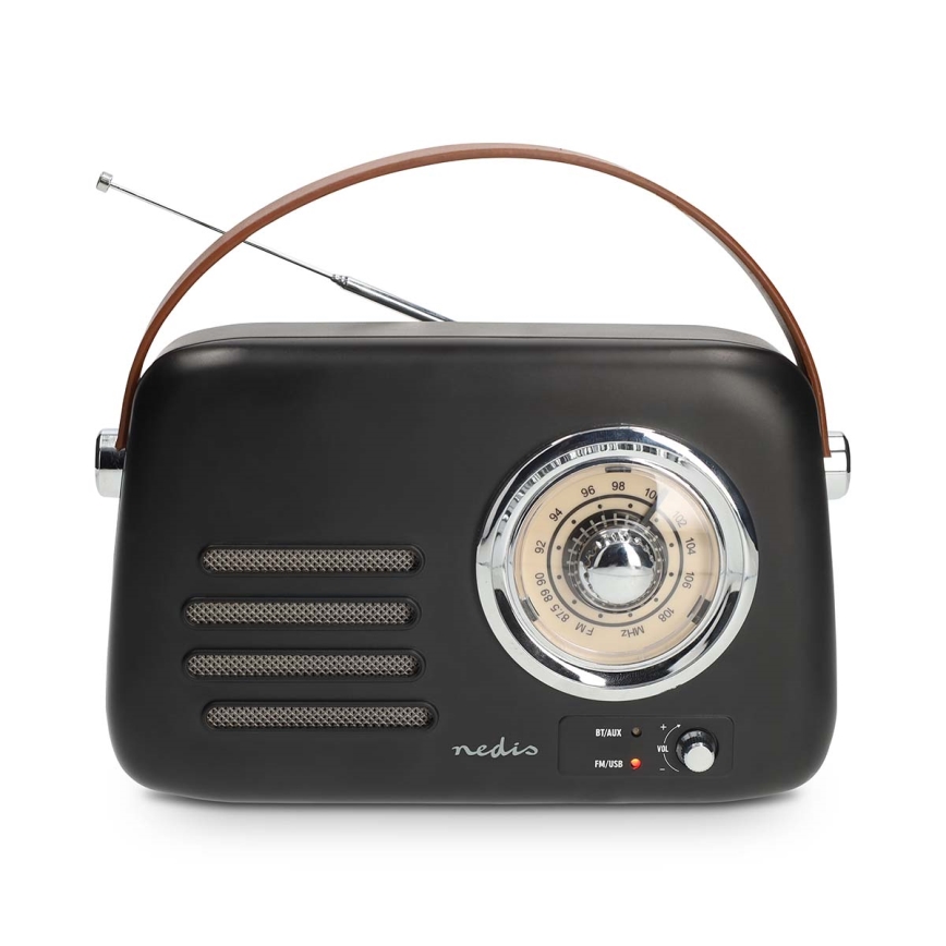 Retro radio FM 3W/5V 1500 mAh