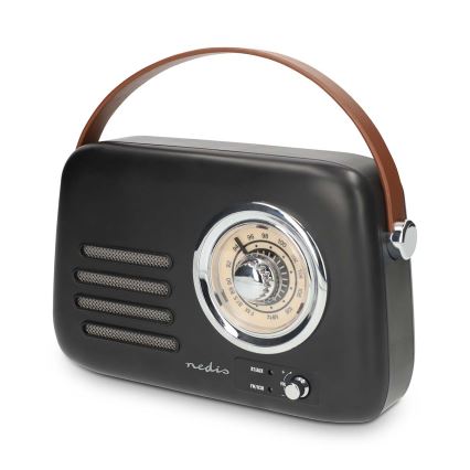 Retro radio FM 3W/5V 1500 mAh