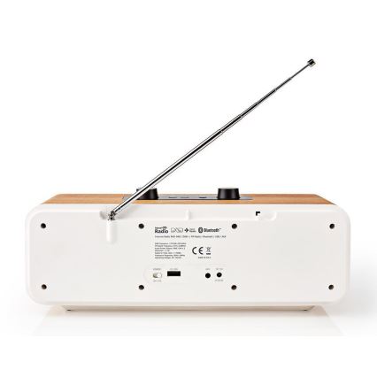 Wielofunkcyjne radio internetowe 34W/230V DAB+ FM Wi-Fi Bluetooth USB + pilot